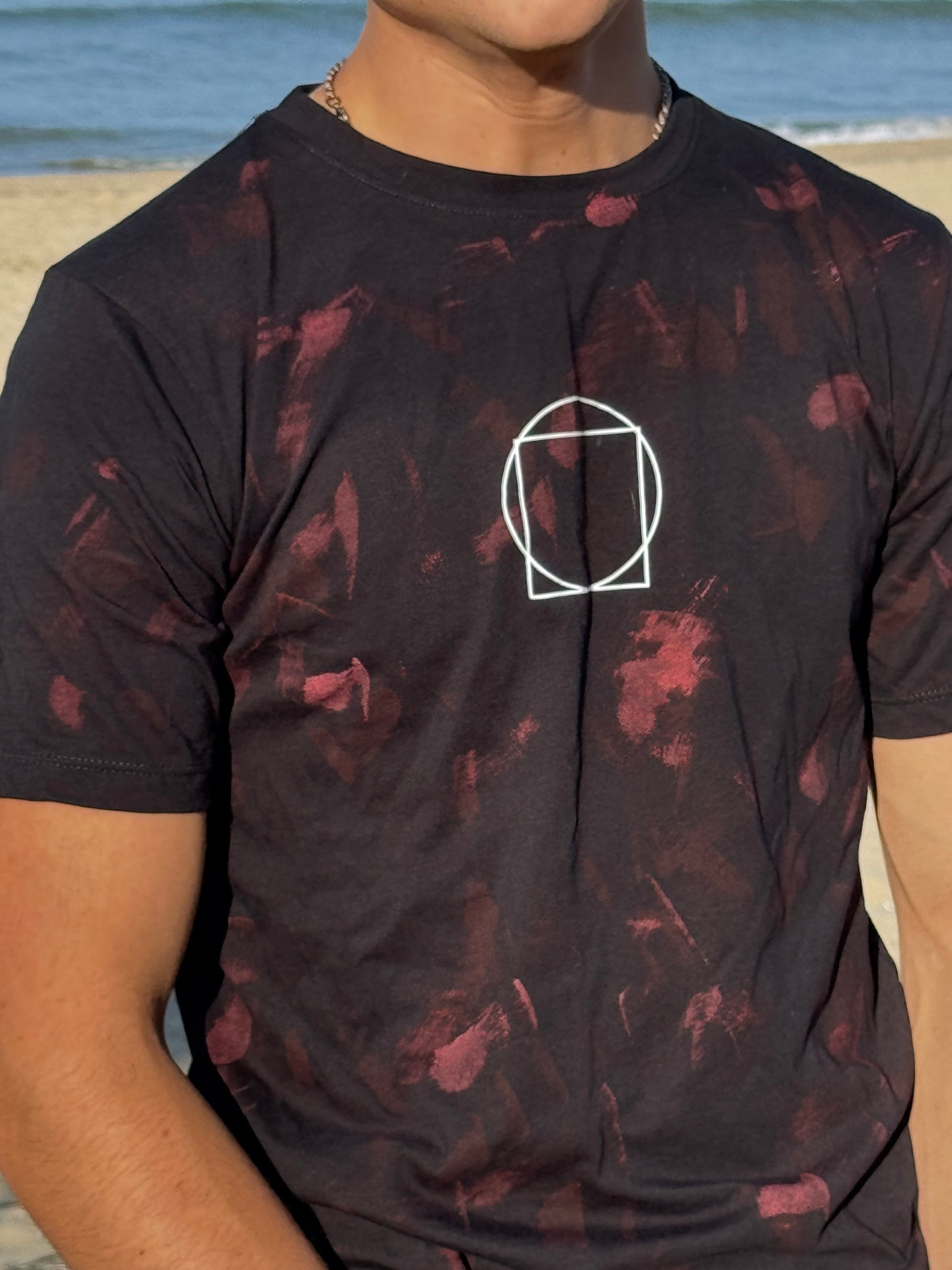 TSHIRT BLACKRED