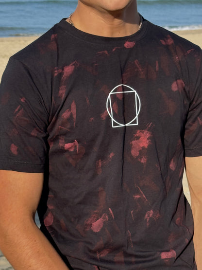 TSHIRT BLACKRED