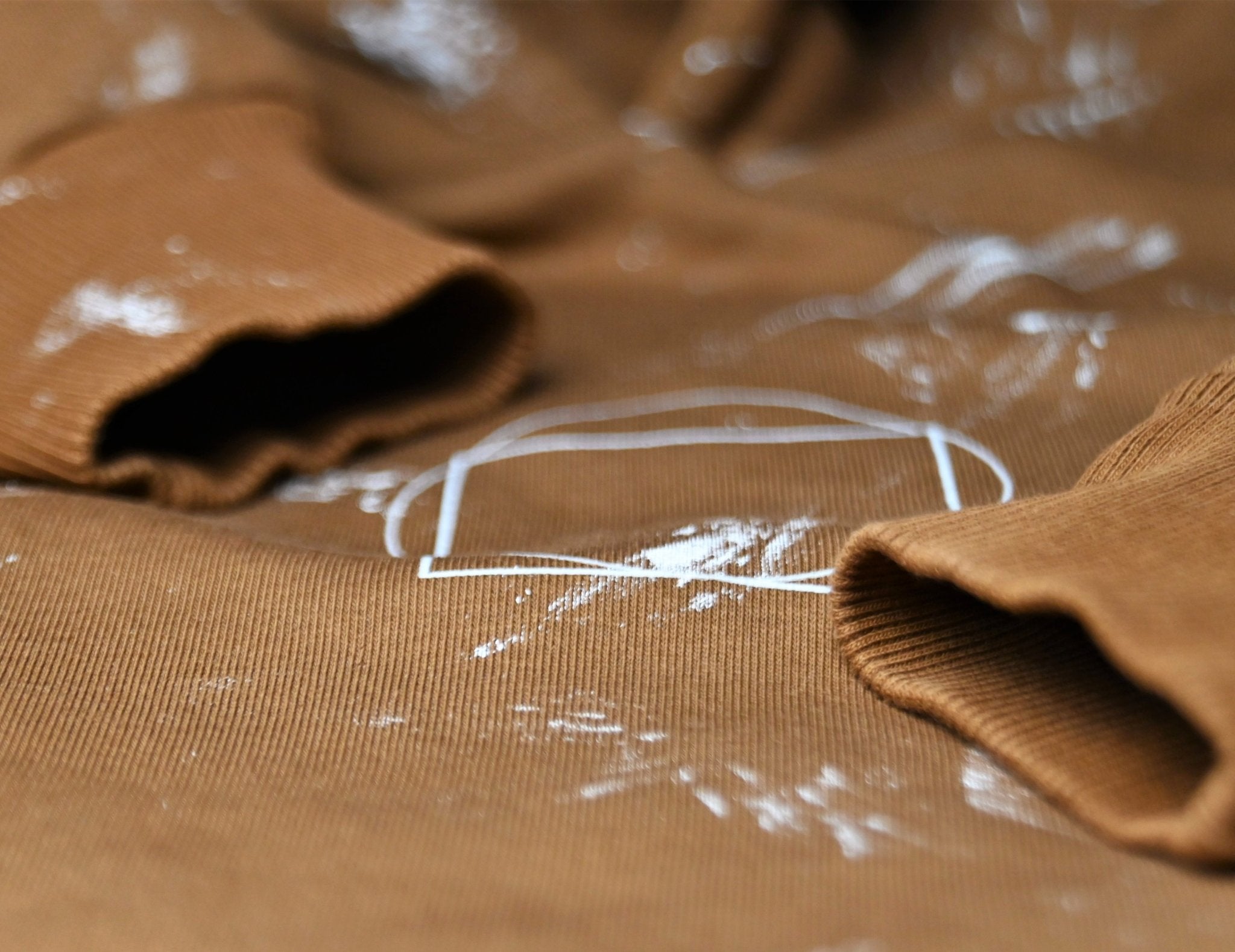 FELPA TABACCO SPUGNATA - VITRUVIAN italy