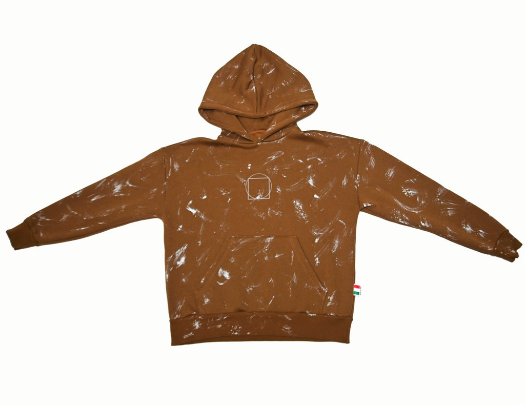 FELPA TABACCO SPUGNATA - VITRUVIAN italy