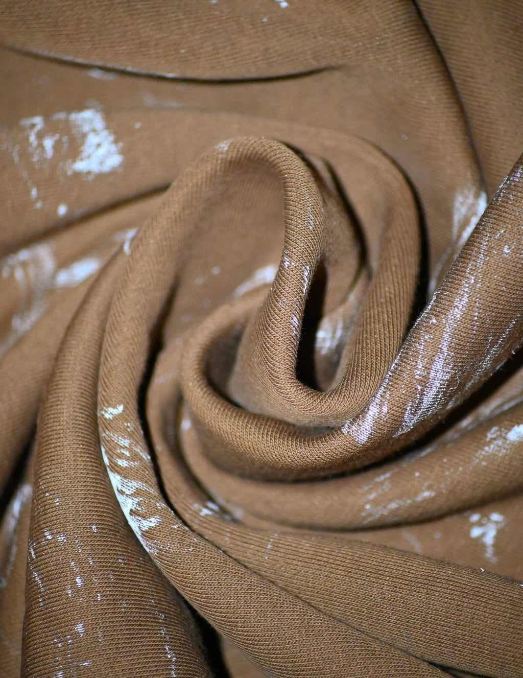 FELPA TABACCO SPUGNATA - VITRUVIAN italy